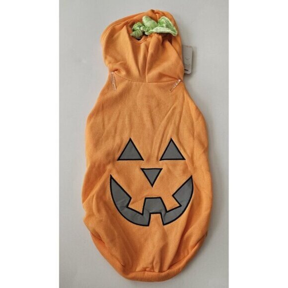 NEW Reflective Jack-O Lantern Dog Pet Halloween Costume Medium (Up to 40 lbs) - Picture 3 of 7
